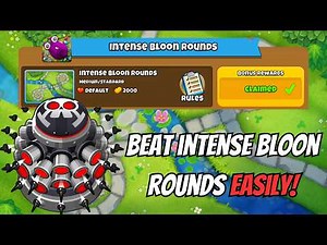 Intense Bloon Rounds Gets DEMOLISHED With This Method in BTD6!