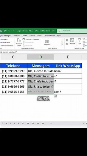 DISCOVER NOW: How to Send Personalized WhatsApp Messages with Excel and Automate Your Customer Se...