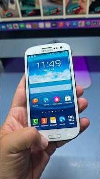 The Samsung Galaxy S3 shook the iPhone 📱 Do you remember? #Shorts
