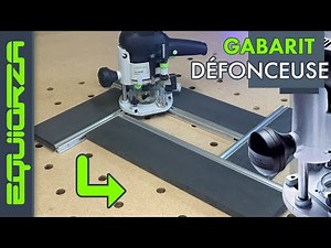 Gabarit de fraisage pour ma défonceuse festool OF 1010 🟢