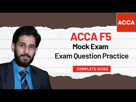 ACCA F5 PM Mock Exam pt.2 | Past Paper Exam Question Practice for Performance Management