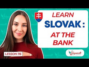 The Bank in Slovak 💰🏛️