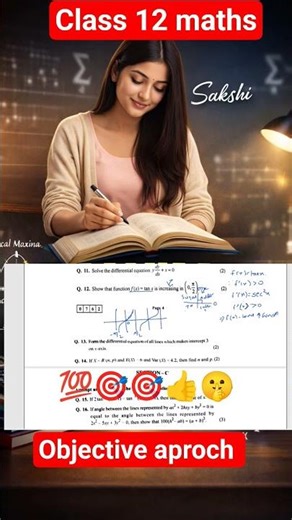 increaseing decreasing function with sakshi #mathematics #maths #class12 #trending #ytshorts#shorts