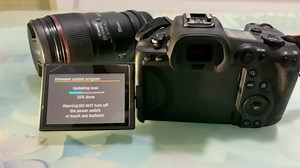 实拍佳能EOS R5升级固件1.8.1版全过程…