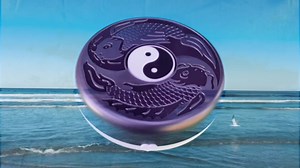 Work-Life Balance Randomized Mechanical Mouse Jiggler - Undetectable Shaker Device to Keep Screen Active, Wireless Movers for Laptop, PC, Trackpad, Wireless Movers for Remote Work Essentials - Fiji