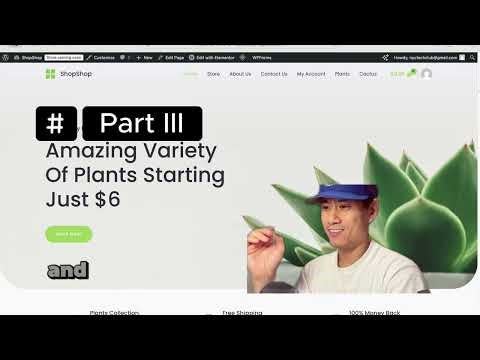 Part III: How to make an ecommerce website with WordPress