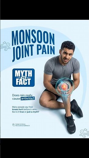 Can Rain Really Cause Arthritis? 🌧️ Myth vs Fact | Monsoon Joint Pain Explained by Dr. Tarun Duggal