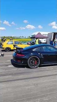 Porsche Turbo VS Golf 2 VR6 Turbo wer gewinnt? #dragracing #efrgermany #porsche #vr6turbo
