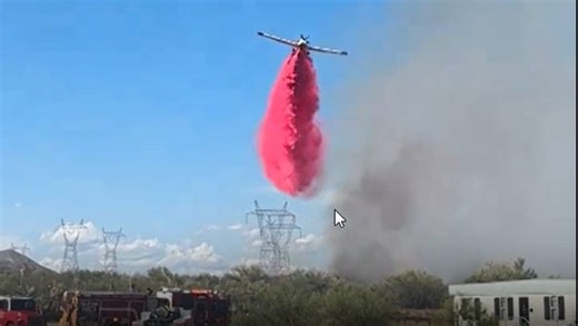 Crews battle the human-caused Boulder View fire burning in north Scottsdale