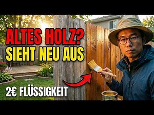 €2 liquid makes any wood look like new – intentionally hidden since 1939