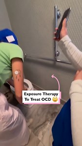 Touching toilets as part of exposure therapy for OCD and emetophobia 🫣 | Four Nine