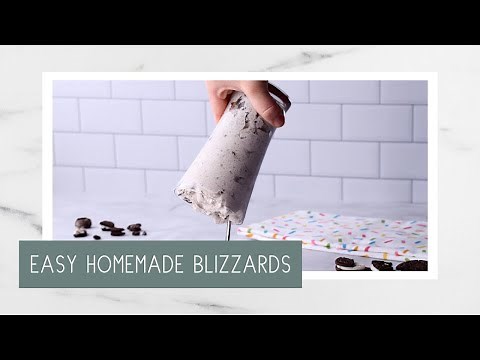 Easy Homemade Blizzard