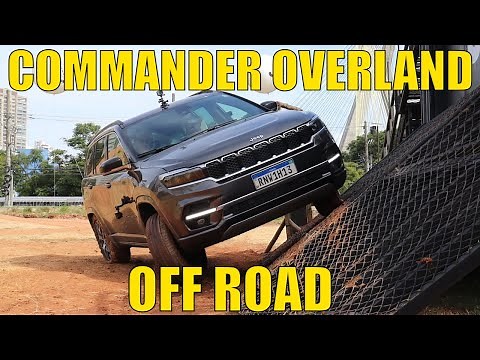 Is the Jeep Commander Overland Diesel 4x4 good for off-road driving?