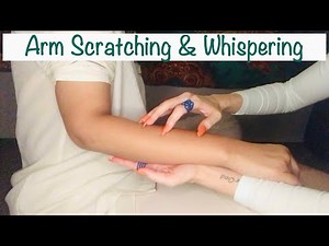 ASMR * Custom Video! * Arm Scratching * Rolling Sleeves Up & Down * Whispering * ASMRVilla