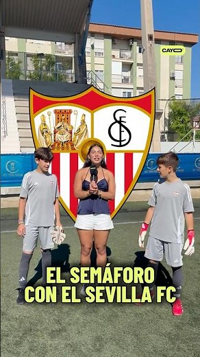 🚦¡El juego del semáforo con el ‪@SevillaFC‬! ¿Quién gana?