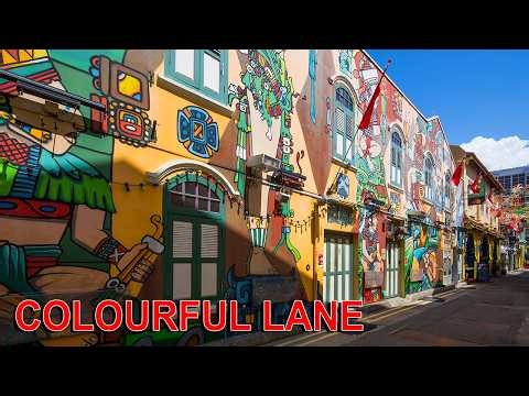 Singapore's Most Colourful Street | Haji Lane POV Walk Guide