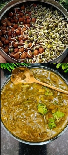 Sprouts🌱 unique recipe🤤 Try this🤌#sprout #recipe #shortfeed #indianfood #shortviral #easyrecipe