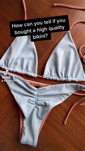 RESTOCK ALERT‼️✌🏽 Our Ash Blue Bikini is back in stock in all sizes! 🦋 #swimwear #fashion #bikini #swimweekmiami #miami #kini