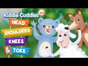 Head, shoulders, knees and toes – Nursery Rhymes – Kiddie Cuddles