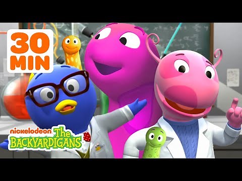 Scientist Uniqua Discovers Wormans & BEST Wormans Moments! w/ Pablo | 30 Minutes | The Backyardigans
