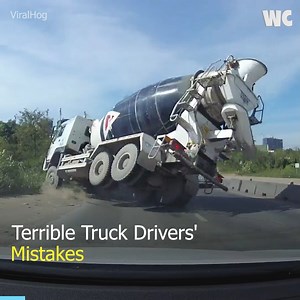 886K views · 2.8K reactions | Crazy Truck Drivers’ Mistakes That Could Get Really Serious!! | Watercooler | Facebook
