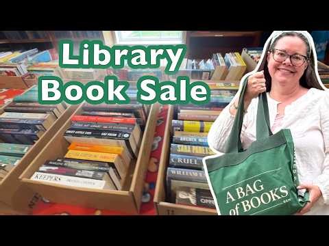 MASSIVE 30 Book Haul + 20 Book Unhaul 📚 Library Used Book Sale
