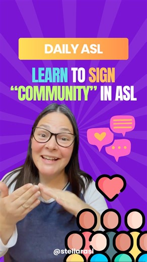 Start ASL today with my free beginner course (100% online, on-demand) and peek at our memberships—complete with an amazing learner community to practice with. Link in the comments 🤟 Today we’re talking COMMUNITY—the circles that support your growth, keep you consistent, and make learning ASL way more fun. Tell me: which communities are you part of right now? · · · #LearnASL #ASLCommunity #AmericanSignLanguage #ASLforBeginners #EverydayASL #ASLVocabulary #DeafAwareness2025 #SupportDeafCommunity 