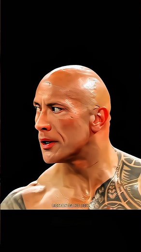 The Rock with his younger brother Roman Reigns#wwe#shorts#roman