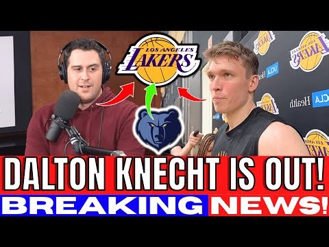LAST MINUTE TWIST! DALTON KNECHT OUT OF THE ROTATION!? TODAY’S LAKERS NEWS