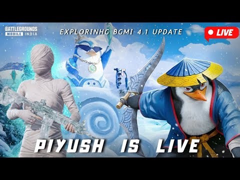 CLASSIC AND ULTIMATE ROYALE RANK PUSH LIVE | Exploring BGMI 4.1 Update IPHONE XR | BGMI
