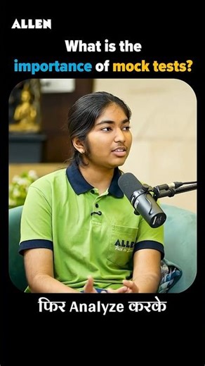 Power of Mock Test 🔥Saumyaa Gupta AIR 98 | JEE Main 2026 Result #jeeresult