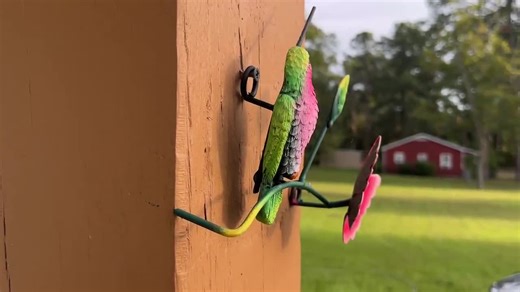 Wall Metal Hummingbird Decor Home & Garden | Artisan Handmade - Etsy