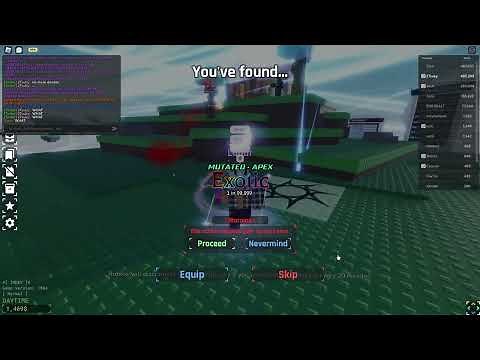 Getting Exotic : Apex (1 in 49,999,500) | Sols RNG