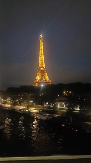 ✨ Eiffel Tower at Night | Paris Lights Like Never Before 🇫🇷 #europetravel #travel #eiffeltower