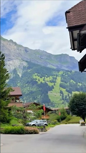 🇨🇭The Most Peaceful Mountain Village in Switzerland🇨🇭✨瑞士最宁静的小镇风光 · 坎德斯泰格太美了 #switzerland #swiss