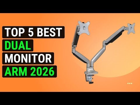 Top 5 Best Dual Monitor Arm 2026 | Ergonomic Dual Monitor Mount