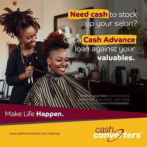 33 reactions | Access cash today. Turn your jewellery, tech, gaming consoles and power tools into cash with a Cash Advance loan. | Cash Converters Namibia | Facebook
