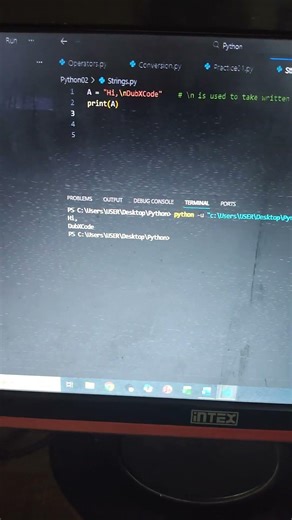 💻Day 5 Python Learning |💪100Days Of Code | #programming #python #coding #code #consistency