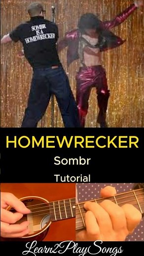 Homewrecker - Sombr #guitar
