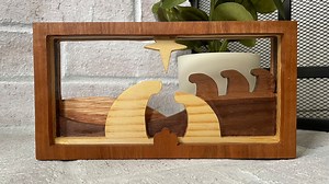 Away in a Manger Silent Night Layered Nativity Set Printable Pattern - Scroll Saw, Glowforge, Cricut, Silhouette Ready - PDF, SVG, DXF, Ai - Etsy