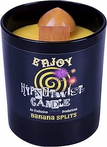 Naturally Wicked Hypnotwist Enjoy Candle | Hypnotic Crystal Spell Candle | Inc Crystal Spinning Top
