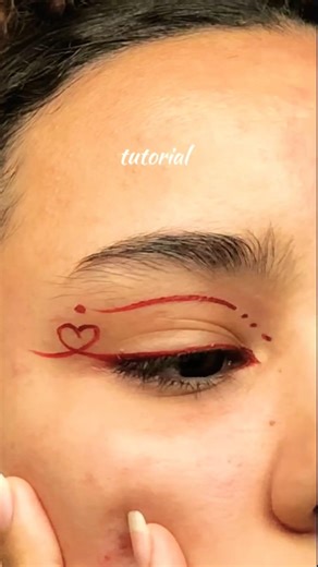 creative eyeliner tutorial ✨️ #makeup #eyeliner #eyelinertutorial #pinterest #trendingshorts