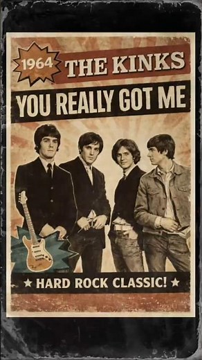 You Really Got Me – The Kinks (1964) 🔥 First Hard Rock Song Ever? | Classic Rock Legend