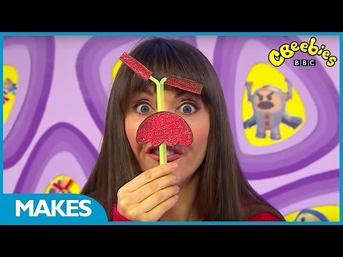 CBeebies Makes | Go Jetters Grandmaster Glitch Moustache