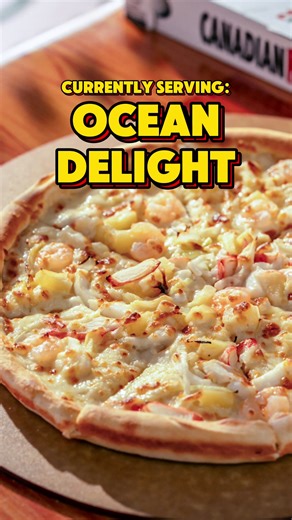 Ocean Delight Pizza: Seafood Bliss in Every Bite