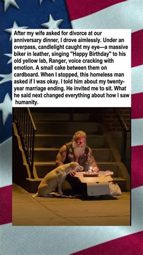 Homeless Biker's Birthday Wisdom Changed Everything