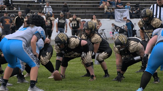 East TN Valkyrie roll Tidal Waves, 38-12