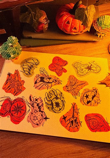 Transforming Bubbles into Creative Insects Art