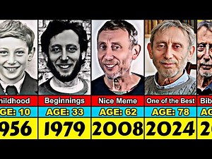 Michael Rosen Transformation From 8 to 78 Year Old