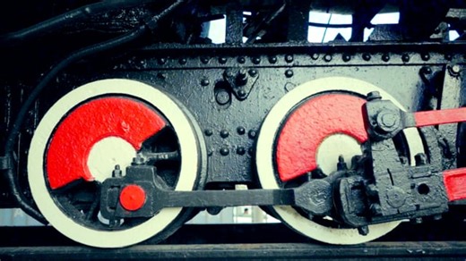 Train, Railway, Locomotive. Free Stock Video